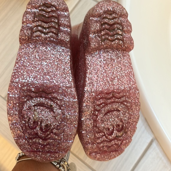 Girls Glitter Pink Rain Boots size 11 - Picture 7 of 7